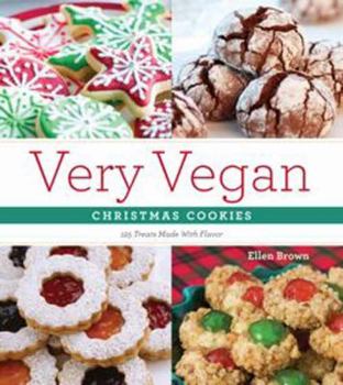 Paperback Very Vegan Christmas Cookies: 125 Festive and Flavorful Treats Book