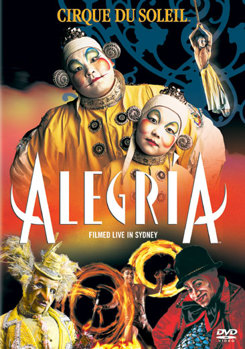 DVD Cirque Du Soleil: Alegria Book