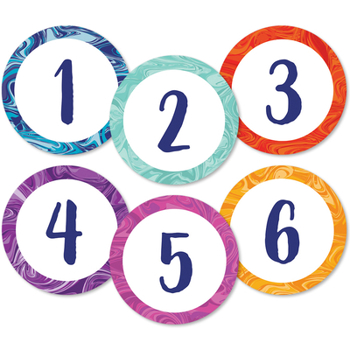 Misc. Galaxy Marble Swirl Magnetic Numbers Book