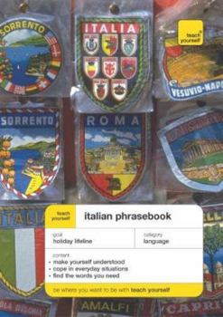 Paperback Wh Smith Phrase Book: Italian Book