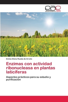 Paperback Enzimas con actividad ribonucleasa en plantas laticíferas [Spanish] Book