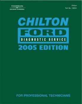 Hardcover Chilton 2005 Ford Diagnostic Service (Chilton Ford Diagnostic Service Manual) Book