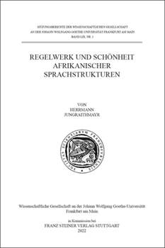 Regelwerk Und Schonheit Afrikanischer Sprachstrukturen