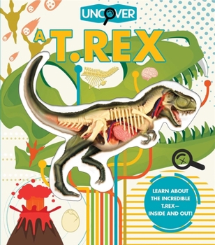 Hardcover Uncover a T.Rex Book