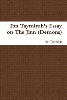 Paperback Ibn Taymiyah's Essay on the Jinn (Demons) Book