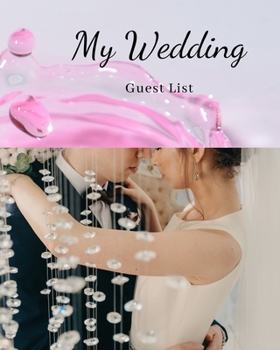 Paperback My Wedding Guest List Book