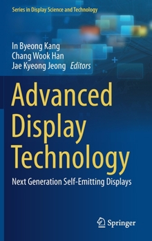 Hardcover Advanced Display Technology: Next Generation Self-Emitting Displays Book