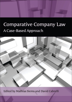 Paperback Comparative Company Law: A Case-Based Approach Book