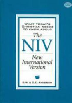 Pamphlet What Today's Christian Needs to Know About the New International Version Book