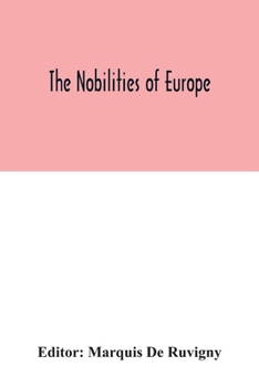 Paperback The nobilities of Europe Book