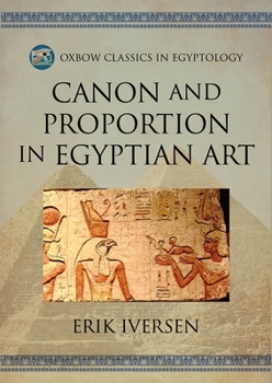 Paperback Canon and Proportion in Egyptian Art Book