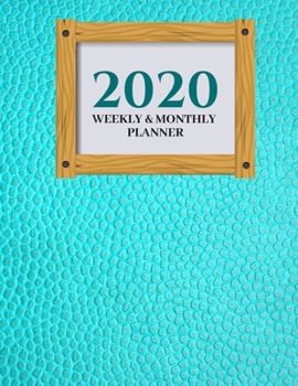 2020 Weekly & Monthly Planner: Planner And Journal Organizer 2020 | Planner Calendar 2020