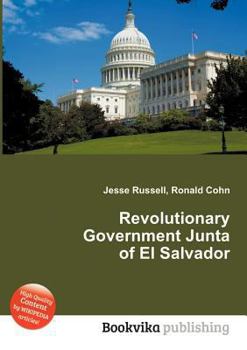 Paperback Revolutionary Government Junta of El Salvador Book