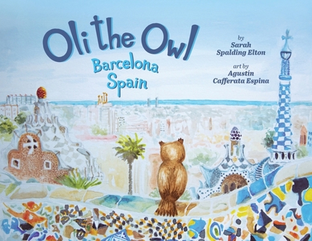 Paperback Oli the Owl Barcelona Spain Book
