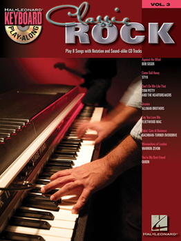 Paperback Classic Rock: Keyboard Play-Along Volume 3 [With CD] Book
