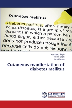 Paperback Cutaneous manifestation of diabetes mellitus Book
