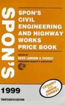 Spon's Civil Engineering And Highway Works Price Book, 1999