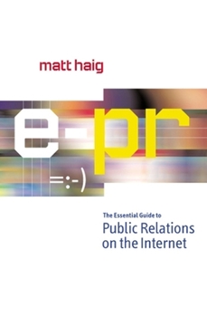 Paperback E-PR: The Essential Guide Online Public Relations Book