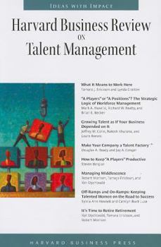 Paperback Harvard Business Review on Talent Management (Harvard Business Review Paperback Series) Book