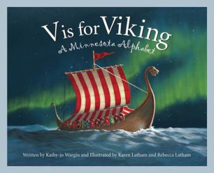 Hardcover V Is for Viking: A Minnesota Alphabet Book