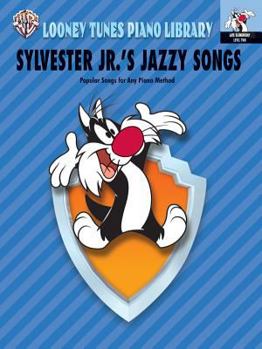 Paperback Looney Tunes Piano Library: Level 2 -- Sylvester Jr.'s Jazzy Songs Book