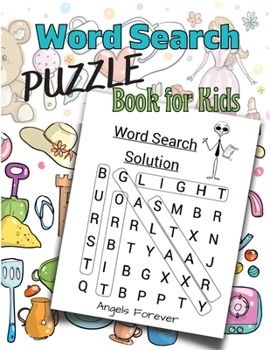 Paperback Word Search Puzzle Book for Kids: Reading Speed, Word Association, Vocabulary, Spelling Book