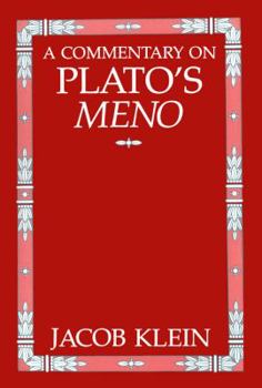 Paperback A Commentary on Plato's Meno Book