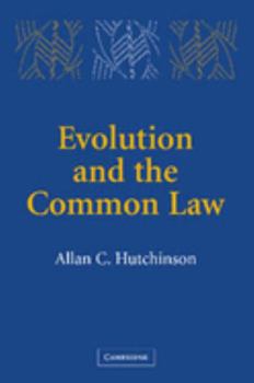 Hardcover Evolution and the Common Law Book