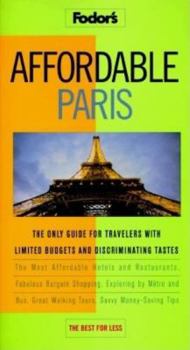 Paperback Affordable Paris Book