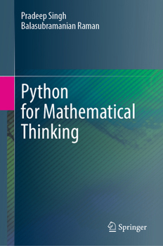 Hardcover Python for Mathematical Thinking Book