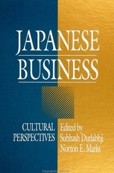 Paperback Japanese Business: Cultural Perspectives Book