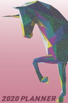 2020 Planner: Monthly Weekly Vertical Days Dated Agenda with Monday Start | January through December Organizer | 2020 Unicorn Planner (Gratitude Favors Series)