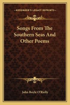 Paperback Songs from the Southern Seas and Other Poems Book