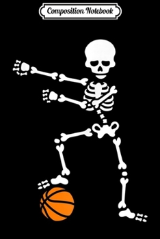 Composition Notebook: Floss skeleton basketball flossing dance  Journal/Notebook Blank Lined Ruled 6x9 100 Pages