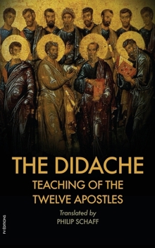 Hardcover The Didache: Also includes The Epistle of Barnabas [Large Print] Book