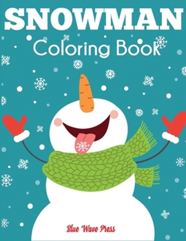 Paperback Snowman Coloring Book