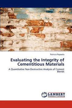 Paperback Evaluating the Integrity of Cementitious Materials Book