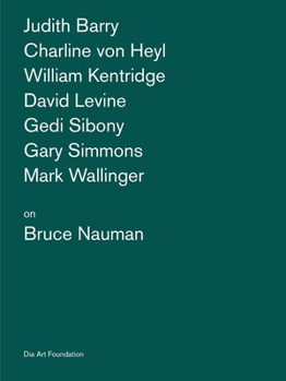 Paperback Artists on Bruce Nauman Book