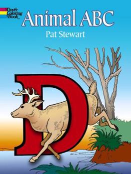 Paperback Animal ABC Coloring Book