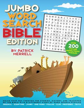 Paperback Jumbo Word Search: Bible Edition Book