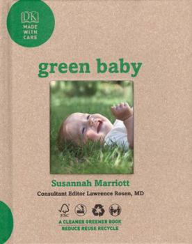Hardcover Green Baby Book