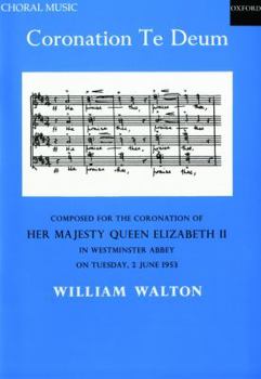 Paperback Coronation Te Deum (Original Version): Vocal Score (Original Version) Book