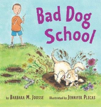 Library Binding Bad Dog School Book