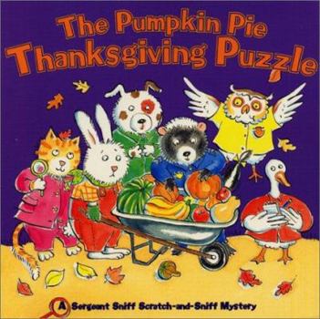 Paperback The Pumpkin Pie Thanksgiving Puzzle Book