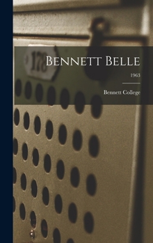 Hardcover Bennett Belle; 1963 Book