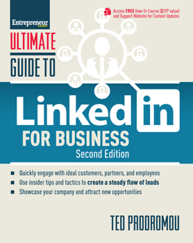 Paperback Ultimate Guide to Linkedin for Business Book