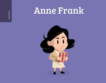 Hardcover Pocket Bios: Anne Frank Book