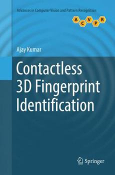 Paperback Contactless 3D Fingerprint Identification Book