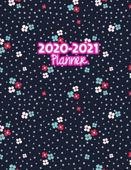 2020-2021 Planner: Two Year Calendar Organizer and Goal Journal | January 2020 - December 2021 Daily, Weekly and Monthly Planner Book with Back Sticker Expression Wall for 2 Years | Design Code 979889