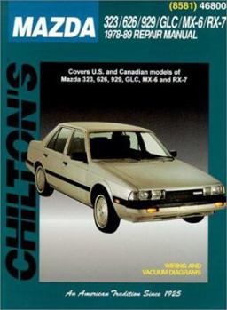 Paperback Mazda 323, 626, 929, GLC, MX-6, and RX-7, 1978-89 Book
